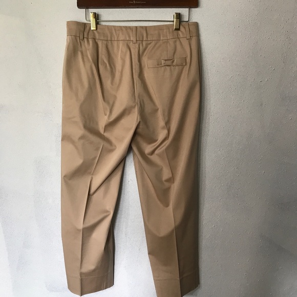 Kate Spade Pleated Khaki Trouser - Picture 4 of 8